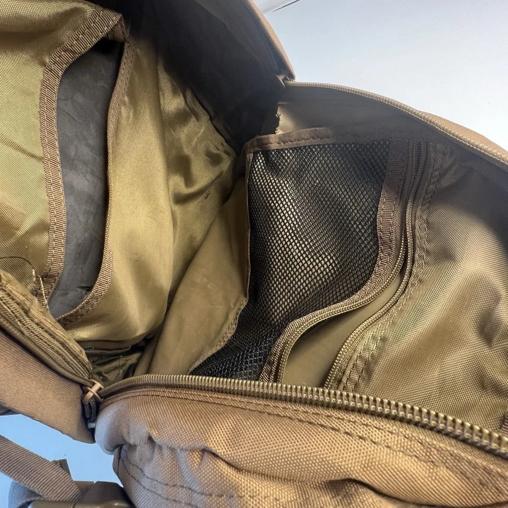 LA Police Gear Tactical‎ Backpack Utility Brown Workwear Outdoor Travel